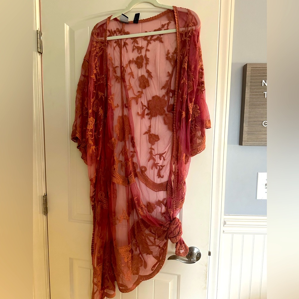 Dusty Rose Cardigan